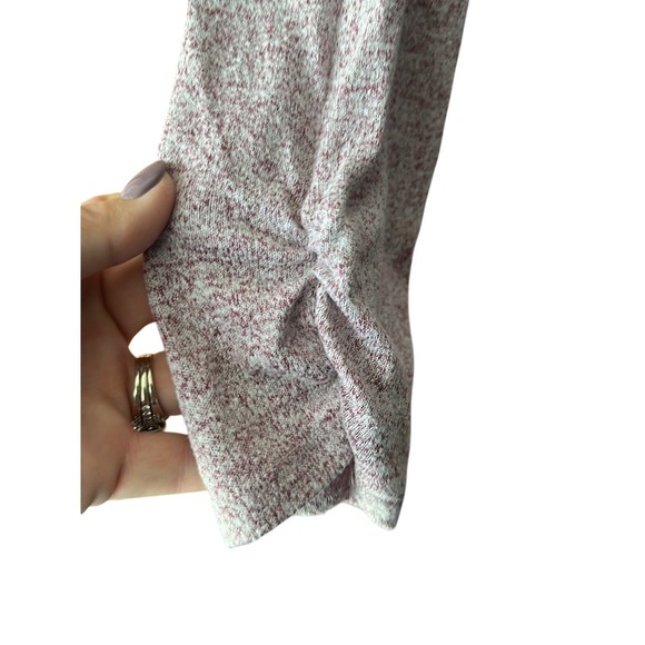 Apt 9 Womens XL Pink/Mauve Long Sleeve Top Tunic Twist Cuff Casual - Picture 3 of 4